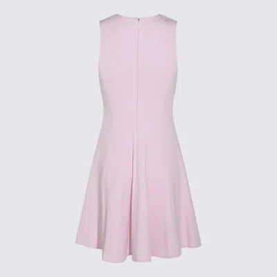 Elisabetta Franchi Light Crepe Dress With Floral Detail