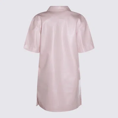 Fiorucci Angel-embellished Polo Dress In Pink