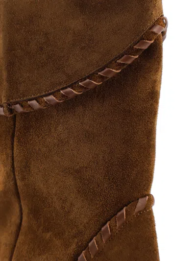 Isabel Marant Edoa Suede Ankle Boots