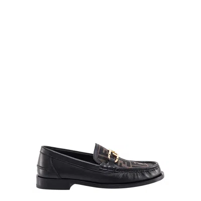 Fendi Olock Loafers In Black