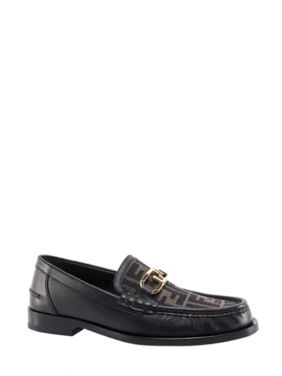Fendi Olock Loafers In Black