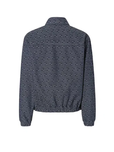 Fendi Men Ff Canvas Jacket