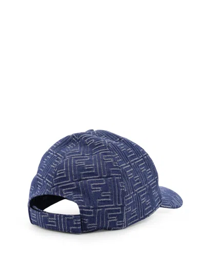 Fendi Ff Jacquard Baseball Cap