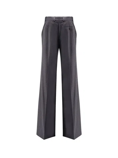 Stella Mccartney Wide-leg Tailored Pants In Gray