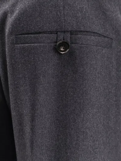 Stella Mccartney Wide-leg Tailored Pants In Gray