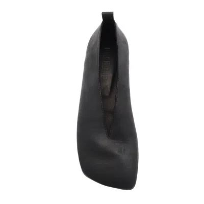 Uma Wang Flat Shoes Blacks And Greys