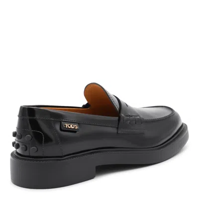Tod's Flat Shoes Blacks And Greys