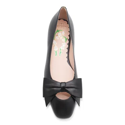 Valentino Flat Shoes Blacks And Greys