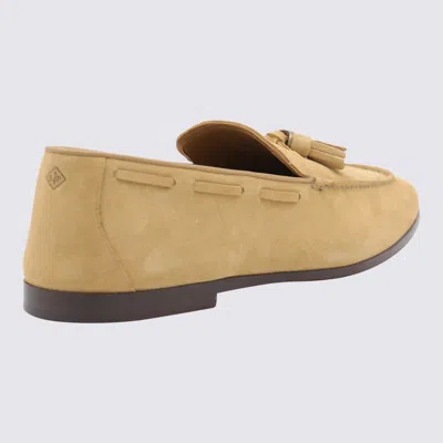 Loro Piana Francis Tassel Suede Loafer In Brown