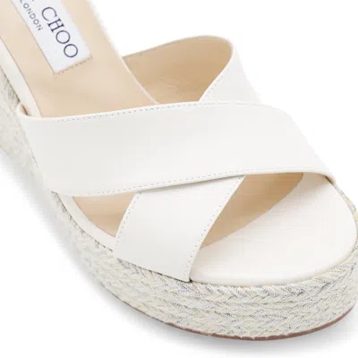 Jimmy Choo Flat Shoes Latte