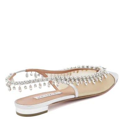 Aquazzura Flat Shoes Light And Natural