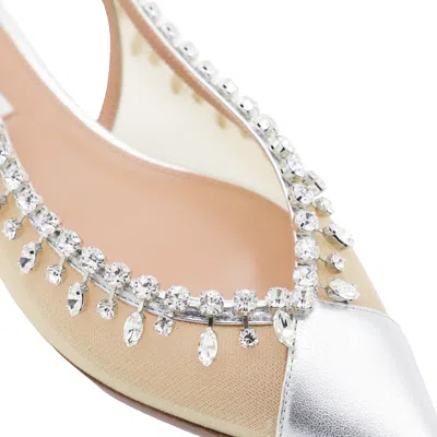 Aquazzura Flat Shoes Light And Natural