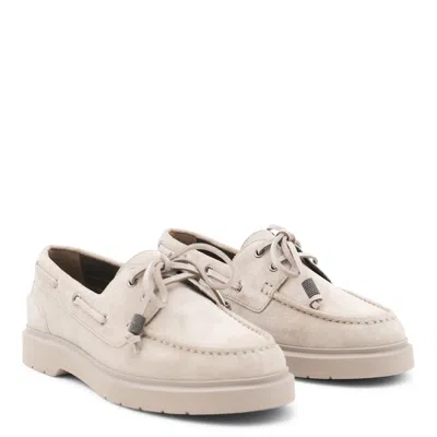 Brunello Cucinelli Flat Shoes Light And Natural