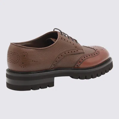 Ferragamo Brogue Lace-up Shoes Chunky Sole