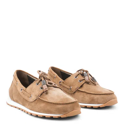 Brunello Cucinelli Flat Shoes Sesamo