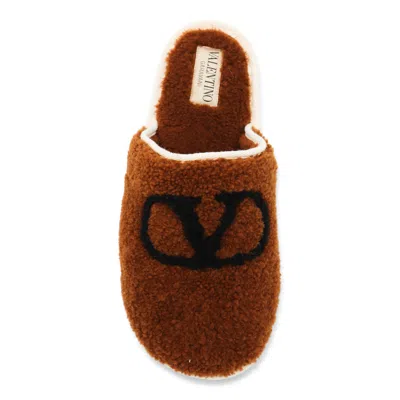 Valentino Garavani Ta Chambre Wool Slippers
