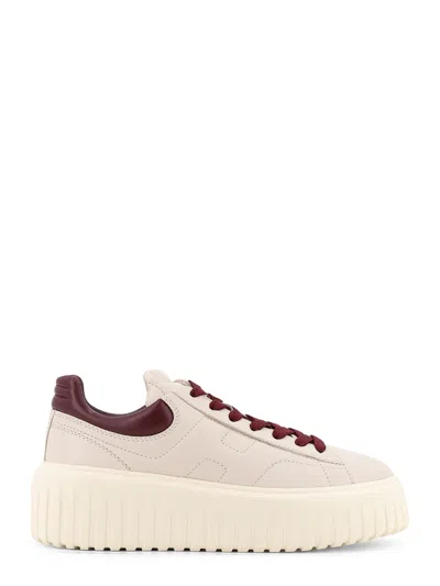 Hogan Low-top Sneakers With Rubber Sole And Platform