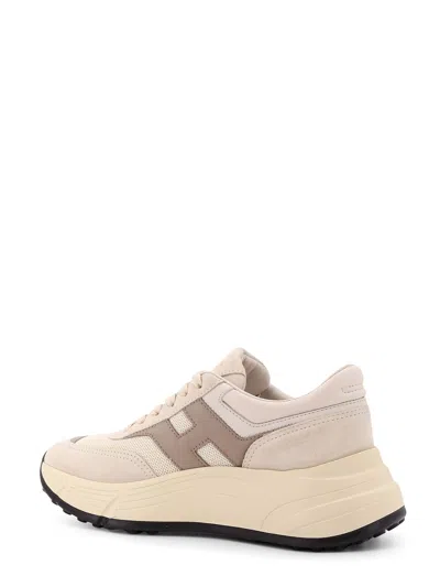Hogan H669 Mesh And Suede Sneakers