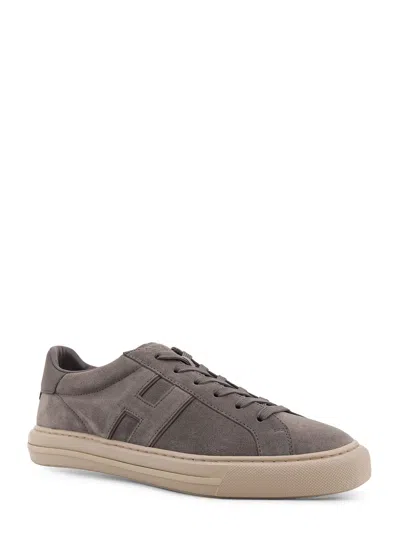 Hogan H691 Allacciato H Suede Low-top Sneakers
