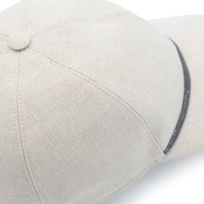 Brunello Cucinelli Hats Light And Natural
