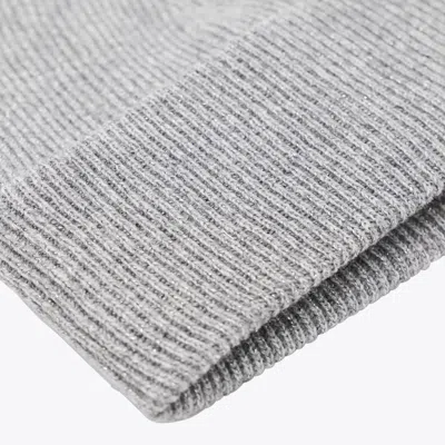 Fabiana Filippi Close-fitting Knit Beanie Featuring Metallic Detail