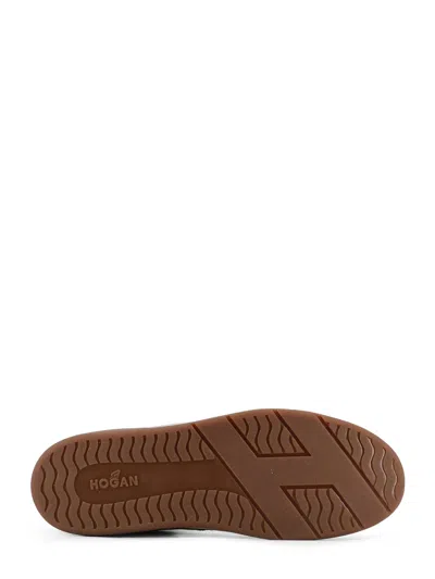 Hogan Rubber Sole Suede Finish Sneakers