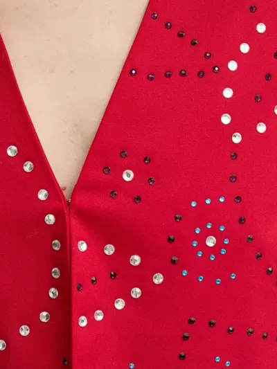 缀饰V领短款夹克