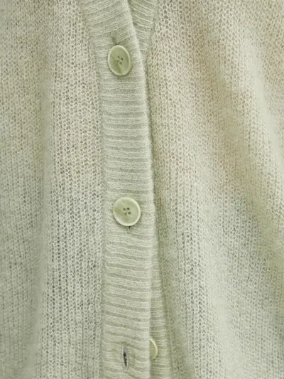 Patrizia Pepe Button-up Cardigan In Green