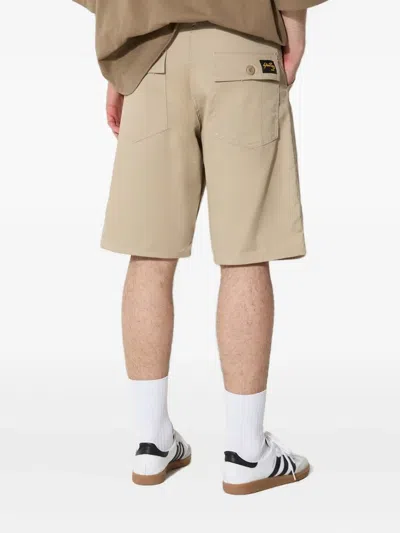 Stan Ray Patch-pockets Bermuda Shorts In Neutral