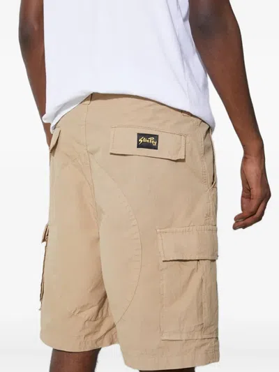 Stan Ray Multi-pocket Cargo Shorts In Neutral