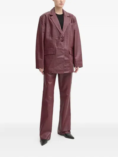 Day Birger Et Mikkelsen Ribbed Long-sleeve Top In Black