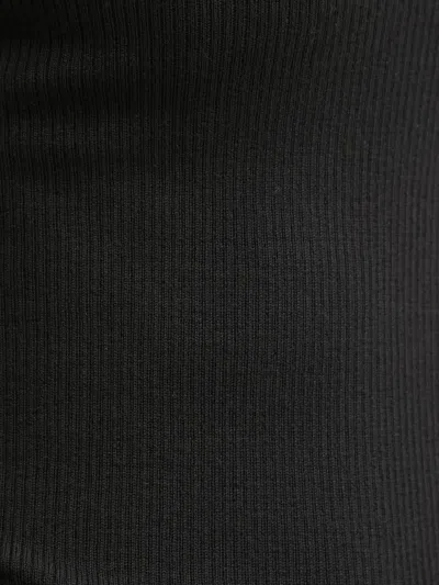 Day Birger Et Mikkelsen Ribbed Long-sleeve Top In Black