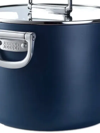 Joseph Joseph Space Non-stick Pot & Lid (25cm) In Blue