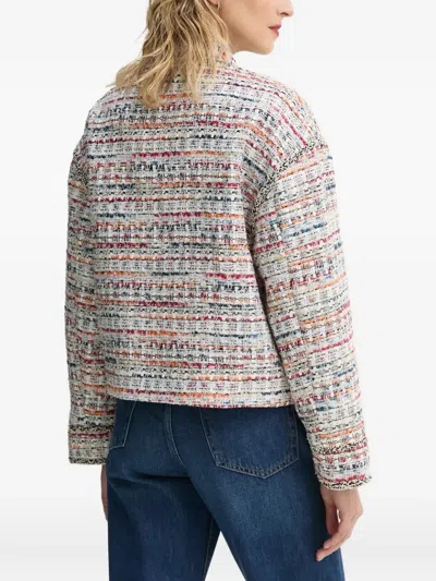 Munthe Tweed Double-breasted Top In Multi