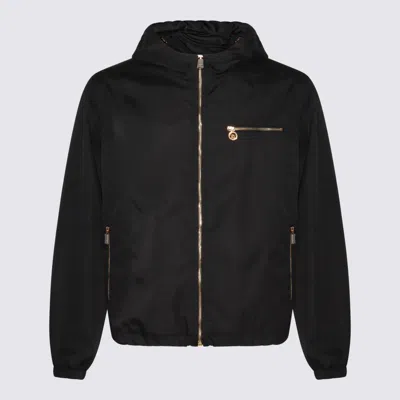 Versace Jackets Blacks And Greys