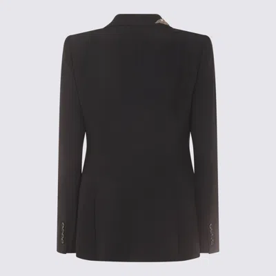 Alexander Mcqueen Embellished Padded-shoulders Blazer