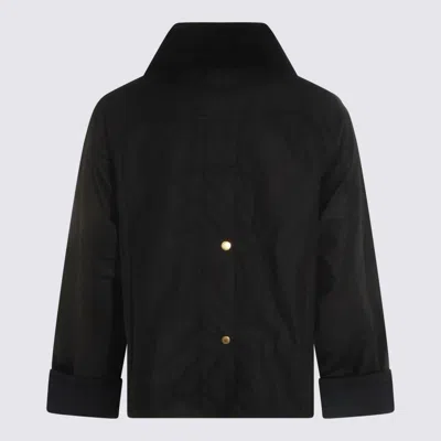Barbour Relaxed Fit Jacket D-ring Detail In Black