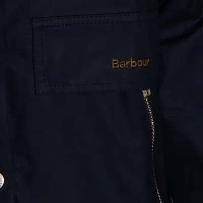 Barbour Relaxed Fit Jacket D-ring Detail In Black