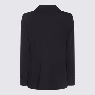 Herno Tailored Jacket Notched Lapels In Black