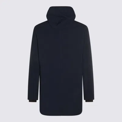 K-way Casual Style Longline Hooded Jacket In Multi
