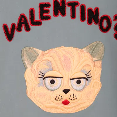 Valentino Le Chat De La Maison Wool Bomber Jacket