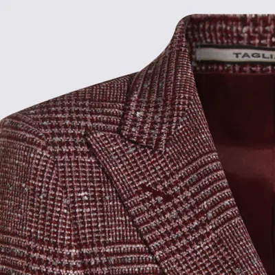 Tagliatore Tailored Jacket With Flap Pockets And Vent In Brown