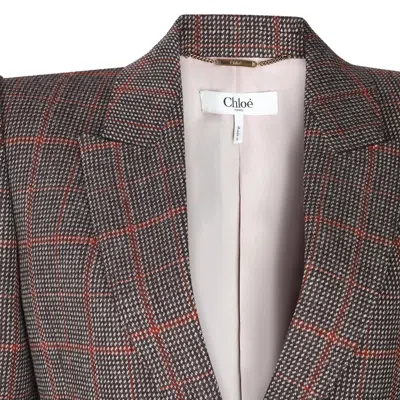 Chloé Brown Wool Blazer