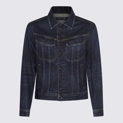 Tom Ford Casual Jacket With Long Sleeves And Chest Pockets