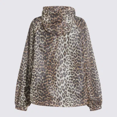 Ganni Multicolor Nylon Casual Jacket