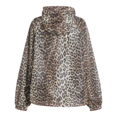 Ganni Multicolor Nylon Casual Jacket