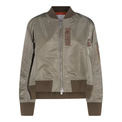 Sacai Jackets Light And Natural In Neutral