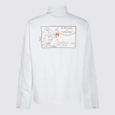 Moncler Genius Gilga Farm By Donald Glover Jackets Light And Natural In White