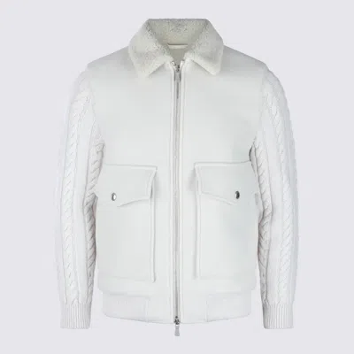 Eleventy Jackets Light And Natural In Gray