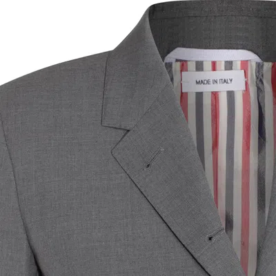 Thom Browne Jackets Med Grey In Gray